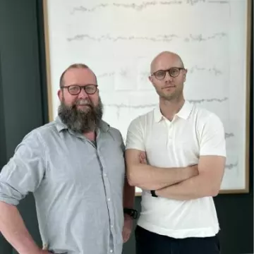 Morten-André Mikalsen og Thomas Faye Willoch 