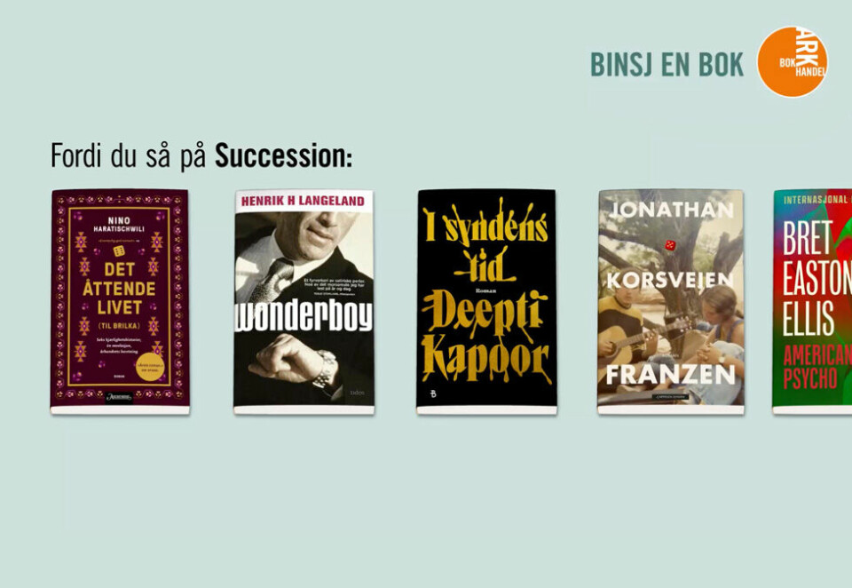 NYHET! ARK lanserer BINSJ EN BOK!
