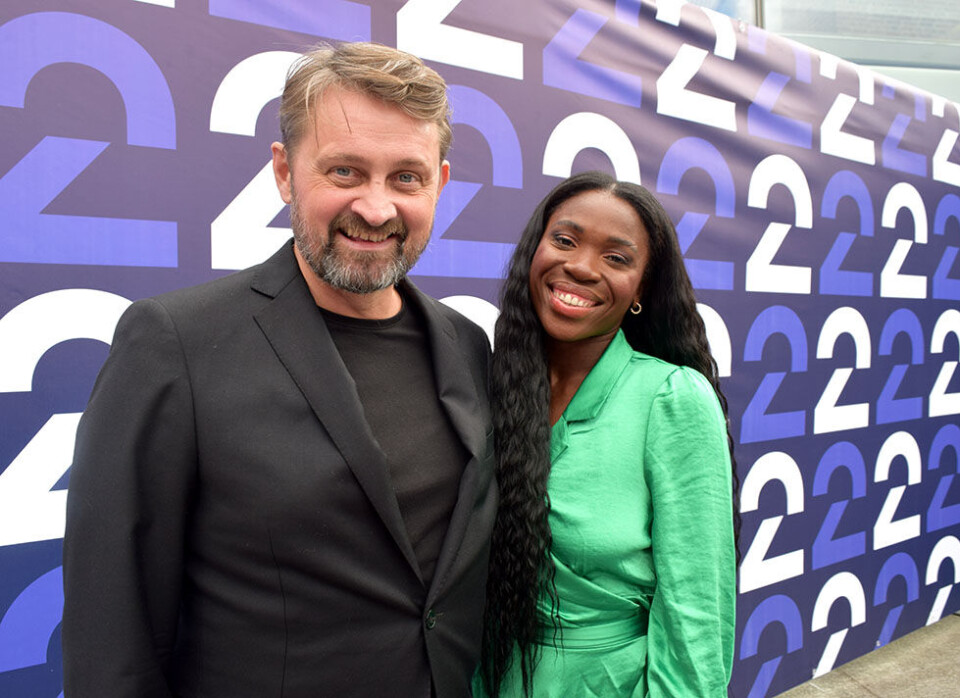 Leder nytt TV 2-program: Thomas Numme og Regina «Myra» Tucker skal lede «Hemmelige duetter» på TV 2 i høst. Foto: Dag Robert Jerijervi