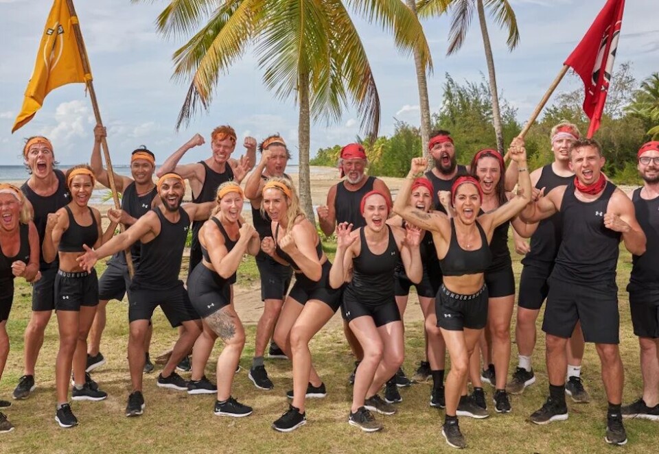 Kampklare deltagere: Disse 18 deltakerene er klare for en ny runde med «Robinsonekspedisjonen», etter åtte år borte fra TV3. Foto; TV3