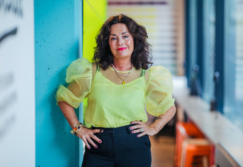 Jobbet med Salma: Byråleder i Cretalux, Line Støtvig, har vært med på hele Salma-reisen siden oppstarten i 2004. Det Oslo-baserte designbyrået har stått bak både navn og visuell identitet til den norske merkevaresuksessen.