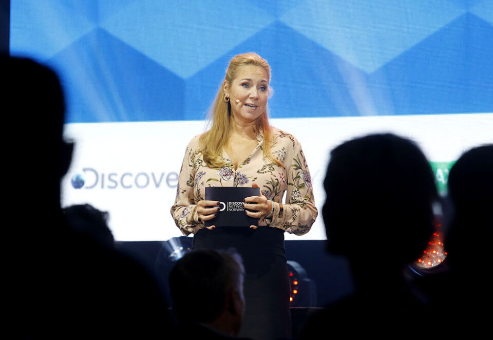 Truer med søksmål: Discovery-sjefen Tine Austvoll Jensen er ikke slått ut av verken sommervarmen eller regjeringens nye reklameforbud. Nå går hun hardt ut og varsler søksmål. Foto: Eivor Eriksen.
