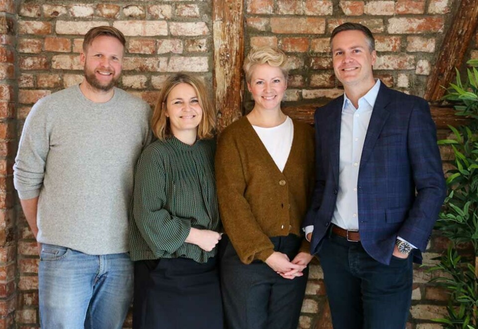 Ny i Miso: Miso Film henter produsent Kristin Ulseth (nr. 2 fra venstre) fra konkurrenten Maipo. Der kommer hun til å møte blant andre Are Heidenstrøm, Cecilie Aspenes og Bendik Heggen Strønstad. - Jeg tror vi kan utfylle hverandre godt i arbeidet med å utvikle og realisere gode prosjekter sammen, sier Ulseth.