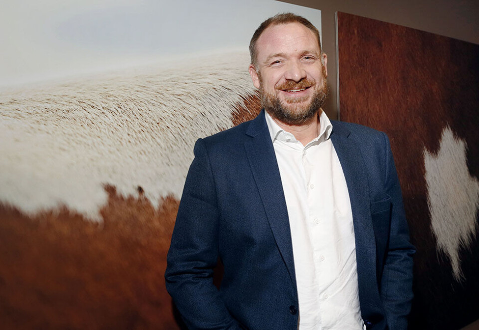 Fra kjeks i Sørøst-Asia til melk i Norge: Rick Lawrence kom til Norge og jobben som markedsdirektør i Tine fra en stilling som kategorisjef for kjeks i Mondelez i Sørøst-Asia. Foto: EIvor Eriksen