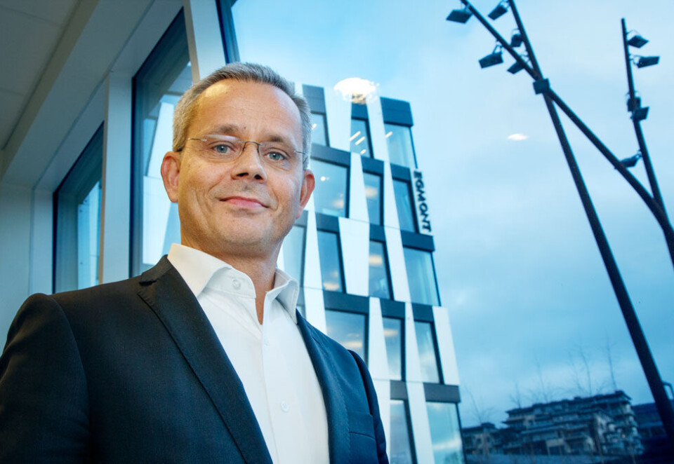 Kostnadsfokus: Overskuddet i Egmont Publishing fortsetter å falle, men ny toppsjef Espen Asheim er fornøyd til tross for nedgangen. - Vi må tilpasse kostnadene til en medievirkelighet som er i sterk endring, sier han.