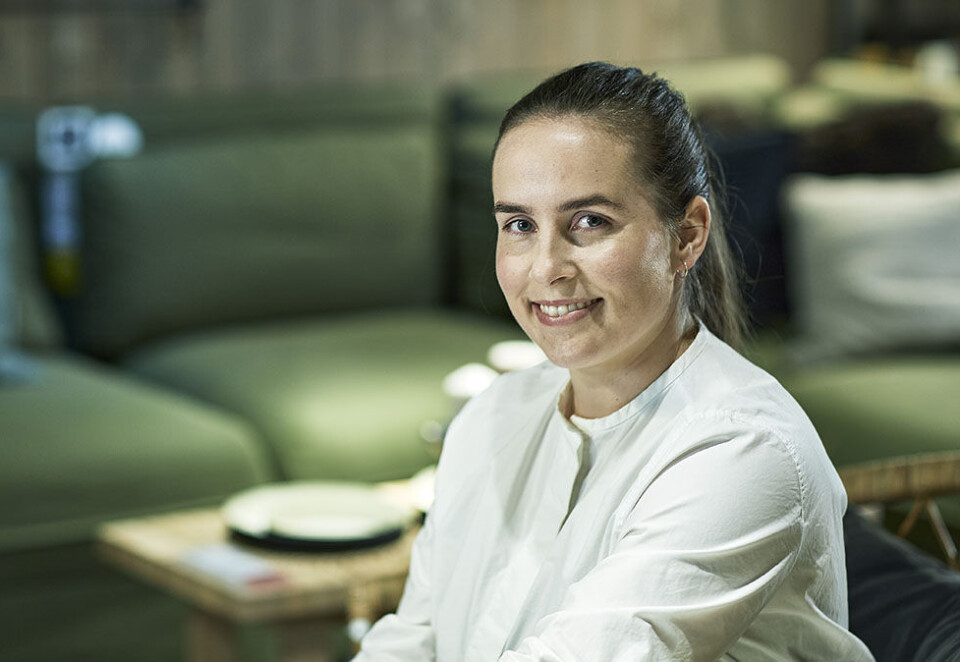 Sporbytte: Etter elleve år i Ikea bytter Siv Egger Westin ut møbler med tog. Foto: Ikea