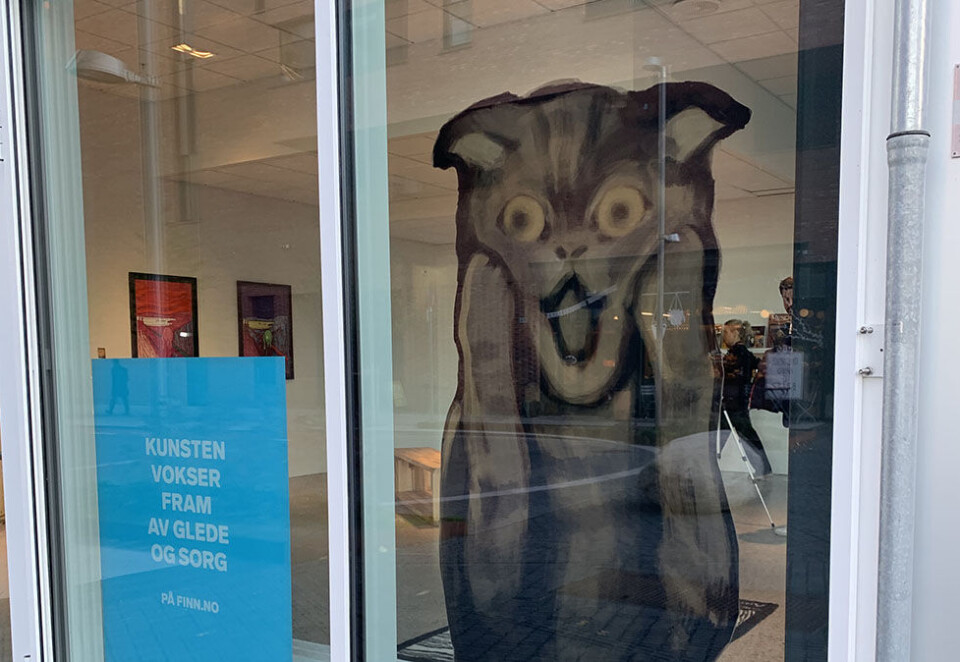 Da Finn fikk med seg at Munchmuseet var utsolgt til åpningshelgen, gjorde de et raskt søk på sine egne sider, samlet kunst og åpnet et eget museum. Foto: Finn.