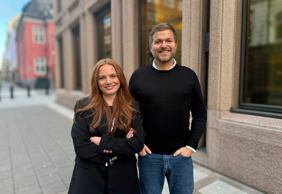 Styrker laget: Hanna Synøve Ulimoen og Thomas Mietinen, er de nyeste to inn dørene til Wavemaker. Foto: Wavemaker