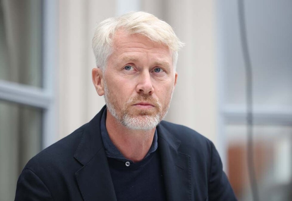 Mistet momsfritak: TV 2-sjef Olav Sandnes blir langt mer betenkt når han snakker om bortfallet av momsfritaket som rammet kanalen så hardt i år. Foto: Eivor Eriksen.