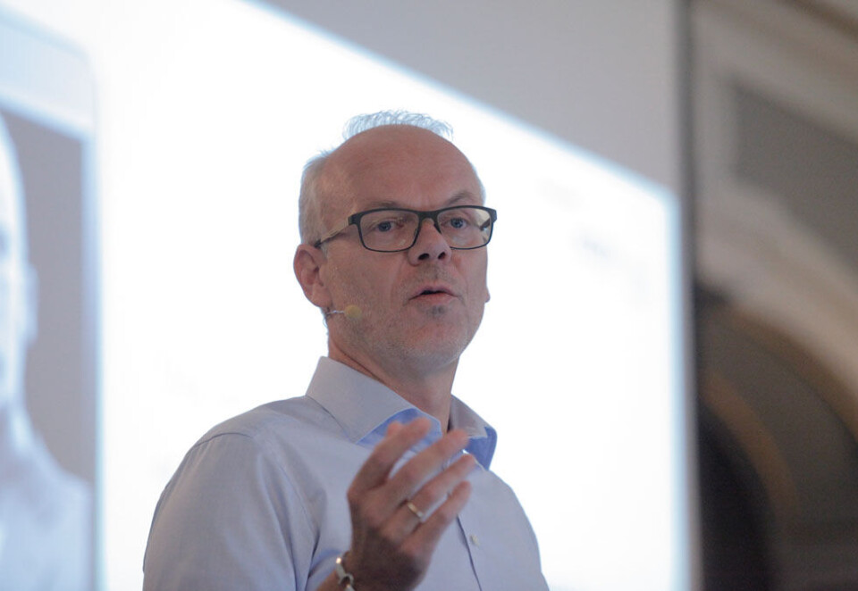 Har fulgt med fra sidelinjen: Jan Grønbech har tidligere forsøkt å ta opp kampen med Finn på hjemmebane. Nå applauderer han Schibsted og Adevintas fremgang på det internasjonale markedet, men han tror ikke Google skjelver i buksene. Foto: Eivor Eriksen