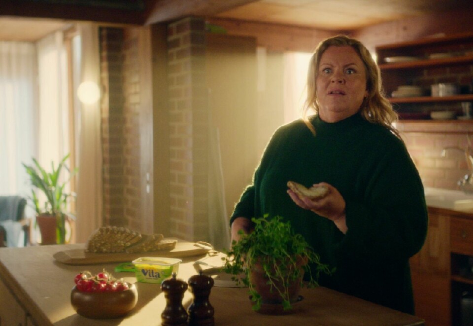 Et hjerte skal tåle mye: De gode minnene tar en uventet vending i den nyeste reklamefilmen til Vita Hjertego'. Foto: Mills/Morgenstern