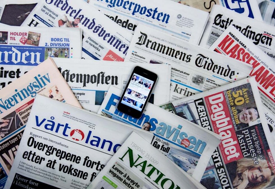 Mer til gratisaviser: SV vil innføre en støtteordning for gratisaviser på nett. Partiet ønsker en full gjennomgang og modernisering av pressestøtten.