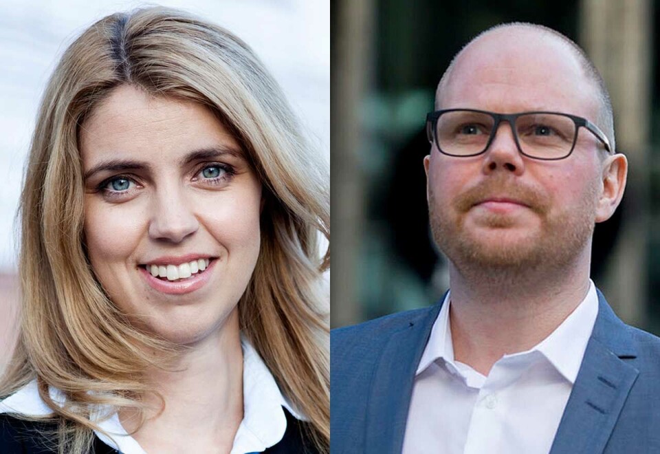 Vokser og faller: Dagbladets sjefredaktør Alexandra Beverfjord og VG-sjefen Gard Steiro treffer millioner av nyhetshungrige lesere med sine nettaviser. Nå kan det virke som om stadig flere setter pris på Dagbladets nyhetsdekning. - Vi er det nyhetsmediet som vokser mestog det gjør vi for andre kvartalet på rad, sier Beverfjord til Kampanje.