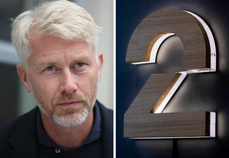 Ikke i mål: TV 2-sjef Olav Sandnes har vært gjennom en tøff høst preget av nedbemanninger og kostnadskutt. Fortsatt gjenstår det rundt fem stillinger som TV 2-sjefen må finne før han kan si at kanalen er i mål med nedbemanningen. Foto: Eivor Eriksen/NTB.