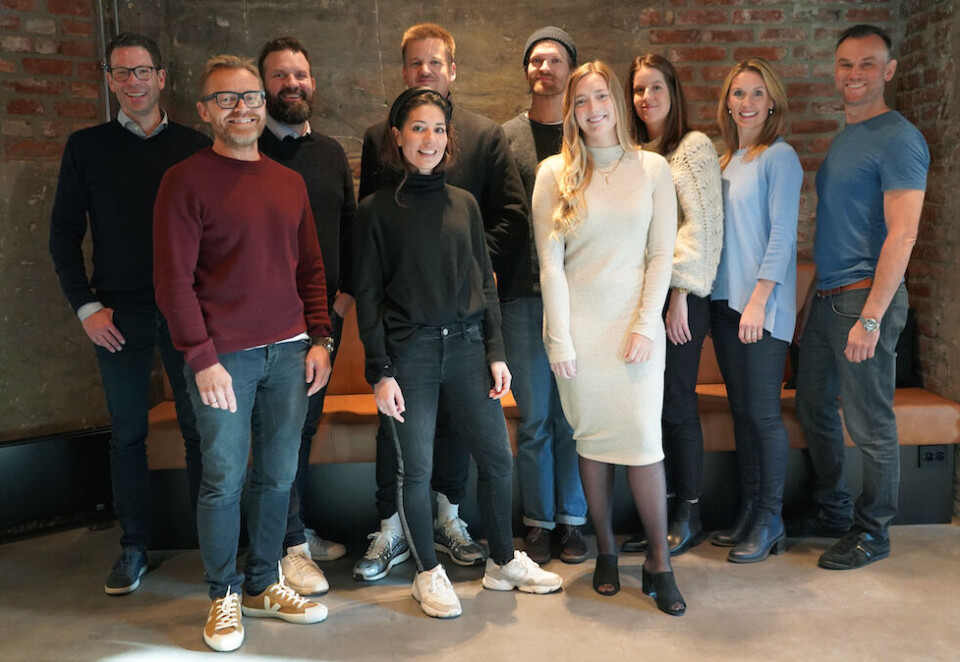 «For Morgendagen»: Teamet bak kampanjen «For Morgendagen», hvor Grid har jobbet med visuell identitet og Brunch har utviklet reklamakampanjen: - Gjennom samarbeidet med Grid og Brunch får vi et sterkt strategisk og kreativt miljø som vil bidra til å utvikle Svane for morgendagen, sier Pål Fasseland i Ekornes Beds.
