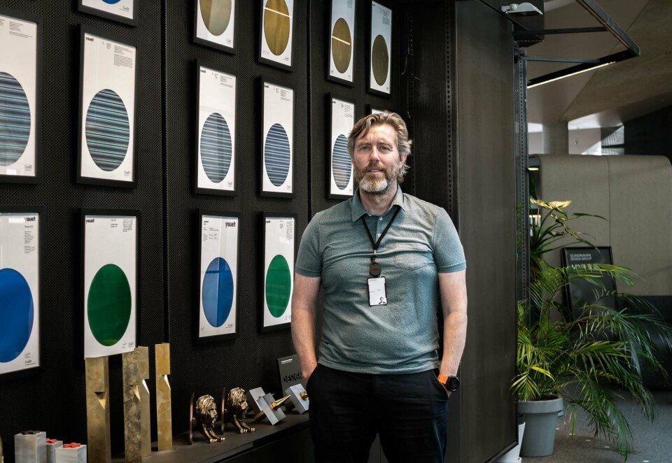 Slår SDG konkurs: TBWA-sjef Valgeir Magnusson lar merkevaren SDG leve videre, men ser ingen annen utvei enn å slå selskapet konkurs. - Enheten SDG Design Studio kunne ikke reddes, sier Mangnusson.