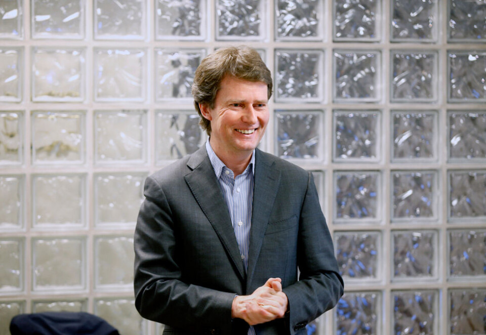 Mer penger til eierne: Polaris Media og konsernsjef Per Axel Koch måtte tåle et inntektsfall i fjor og er inne i en ny runde med nedbemanning, men eierne tar ut større utbytte enn året før. Det misliker de ansatte. Foto: Vidar Ruud/NTB Scanpix.