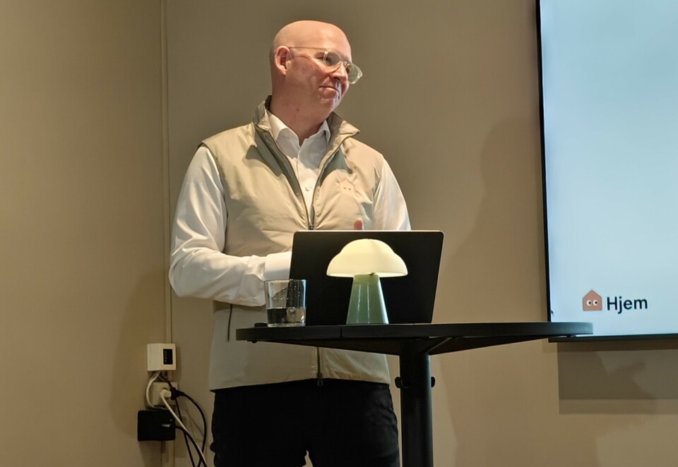 I utfordrerposisjon: Rune Paulseth er leder i rubrikkselskapet Bomega som i dag presenterte boligmarkedsplassen Hjem.no. Foto: Øyvind Hofsrud