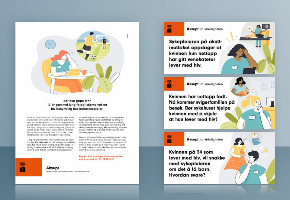 HIV-kampanje for Aksept