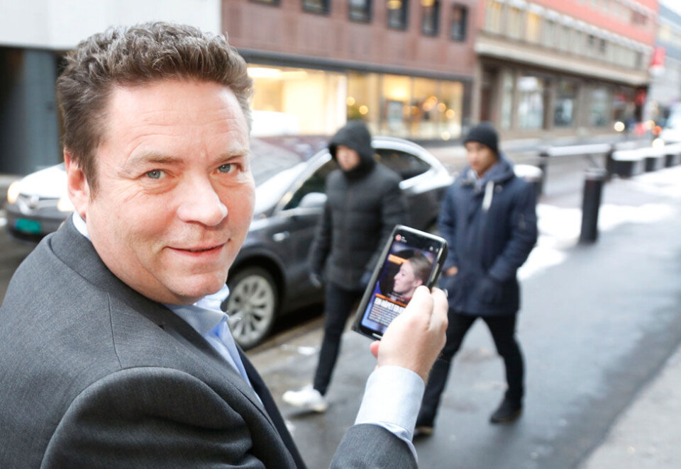 Ingen panikk: Jarle Thalberg tror ikke det norske reklamemarkedet vil bli påvirket av de siste dagers børsfall. Fortsetter det derimot, kan man bli vitne til endringer.