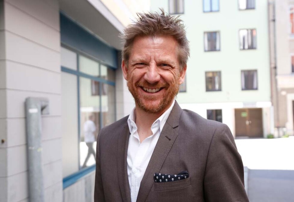 Ikke dramatisk: Byråsjef Pelle Stensson i Dentsu Aegis anerkjenner at omsetningsveksten har stagnert, men går langt i å avdramatisere tallene Mediebyråforeningen slapp før helgen. Foto: Eivor Eriksen