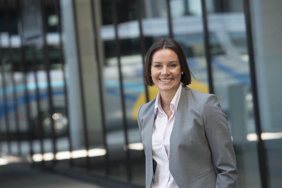 Klatrer digitalt: Toppsjefen i den gamle bladkjempen Story House Egmont, Nina Vesterby, tar gjerne en digital kamp i fellesskap med sin konkurrent, men sender også et lite stikk til Aller Media i den interne magasinkampen. - At vi også slår KK digitalt med Klikk er vi godt fornøyd med, sier hun.