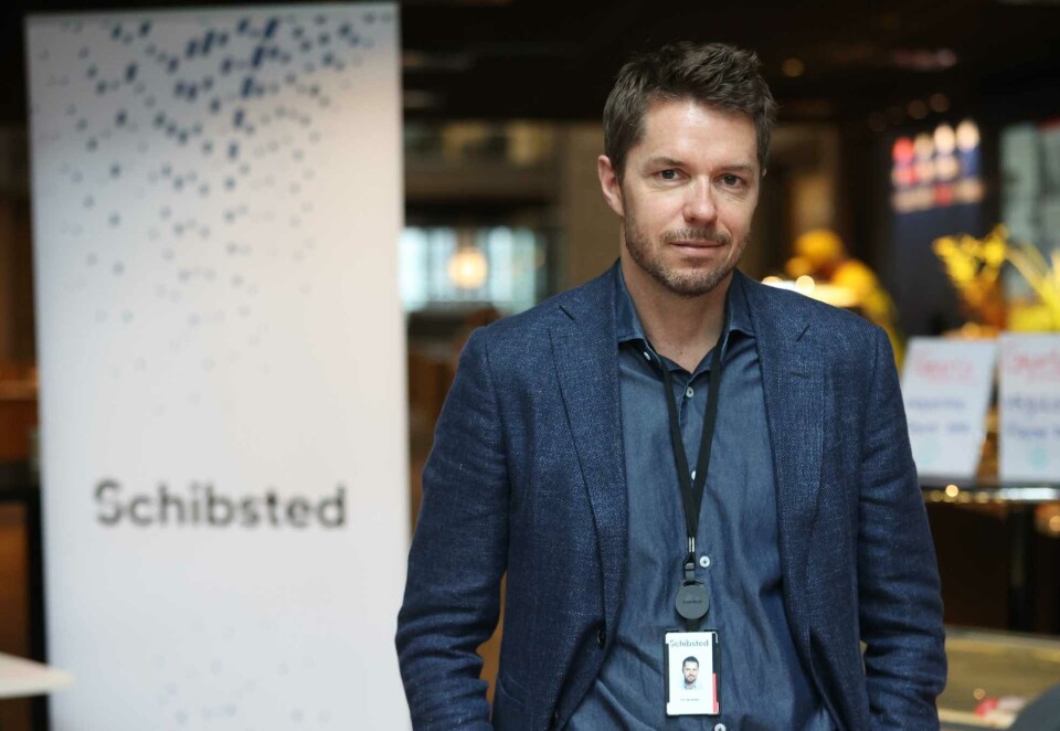 Sjekker ut av Schibsted-konsernet: Tor Jacobsen legger bak seg nesten 15 år i Schibsted. Nå forlater han konsernet for andre gang. Foto: Eivor Eriksen