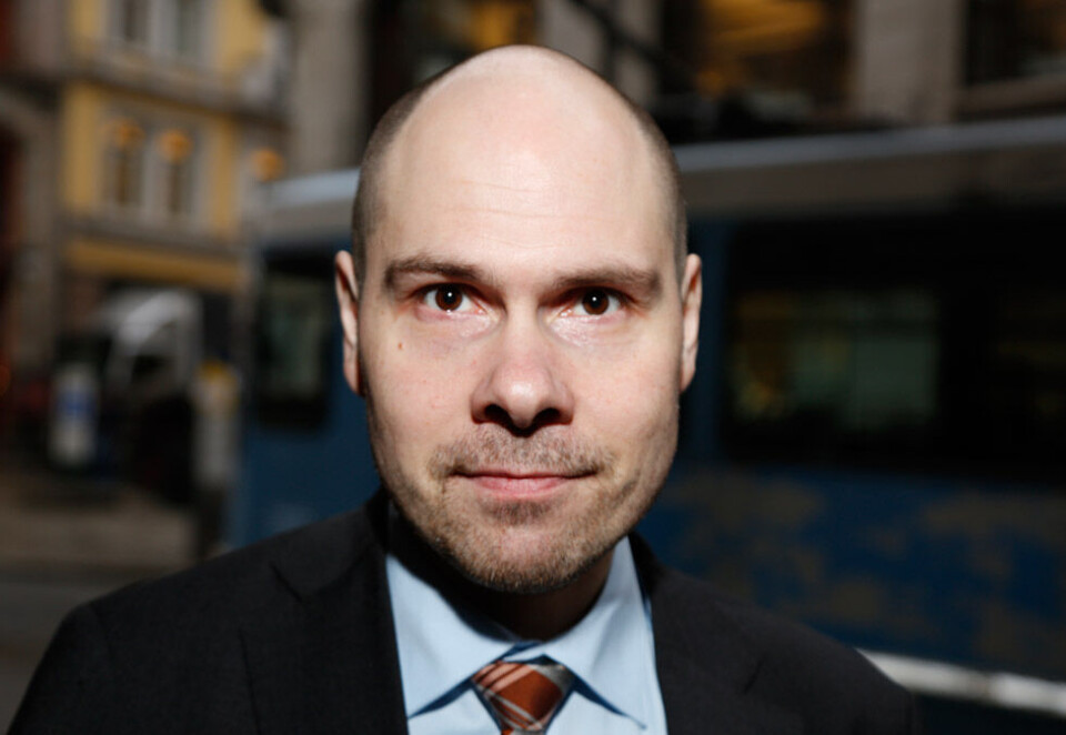 Kan miste «hemmelig våpen»: Det er ingen tvil om at fotballrettigheter har vært viktig i jakten på abonnenter, men Amedia-sjef Anders Opdahl jobber med alternative planer dersom de skulle ryke når TV 2 overtar styringen. Foto: Eivor Eriksen