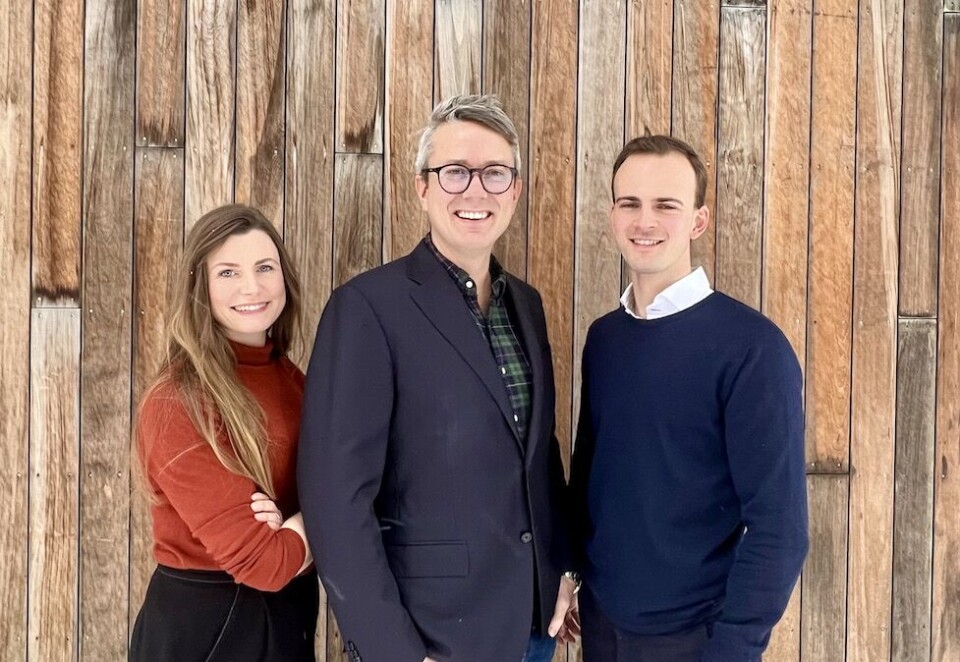 Nye tilskudd: Kristin Antonsen Brenna og Henrik Geelmuyden vil fremover jobbe under ledelse av managing partner Håkon Mathias Rønning.