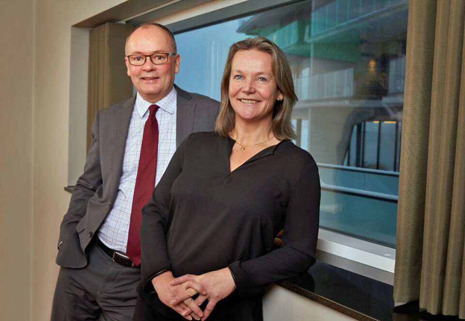 Ny resultatrekord: Ny resultatrekord for Corporate Communications-sjefen Are Slettan. Her sammen med partner Hilde Widerøe Wibe. - Vi er et speilbilde av norsk næringsliv. Når kundene våre har mye å gjøre, har vi fulle kalendre, sier Slettan.