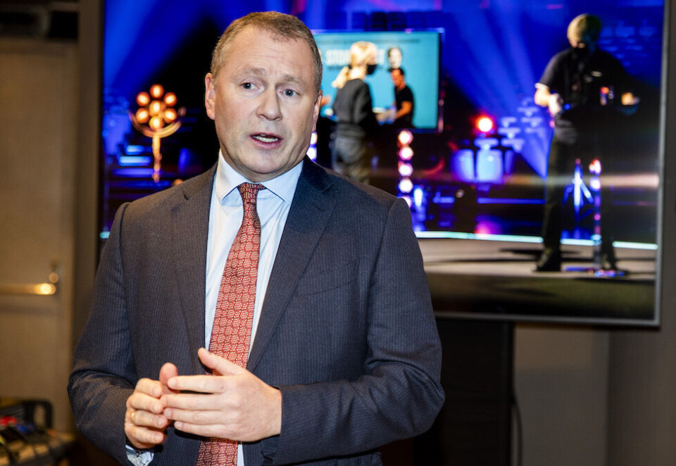 Fikk Linkedin da han ble Oljefond-sjef: Nicolai Tangen har en strategi om å være synlig i sosiale medier for å nå nye og yngre målgrupper. I helgen resulterte det i tre musikktips og en oppfordring om å rocke hardt. Foto: Terje Pedersen/NTB