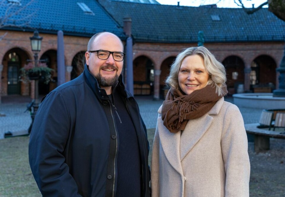 Satser mot Norge: Ansvarlig redaktør i Medier24 og Kom24 Erik Waatland og sjefredaktør og landsjef i Watch Media Norway, Kristin Stoltenberg. Foto: Watch Media Norge