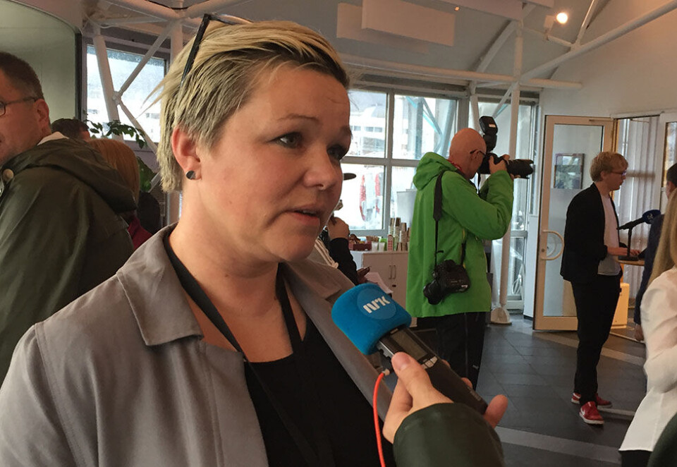 - Satser på det nye: Klubbleder i TV 2, Henrikke Helland, synes det er synd satsingen på Sumo ikke ble sett i lys av nedbemanningene. Foto: Scanpix.