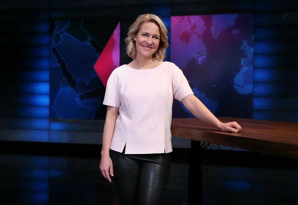 Leder valgnatten: NRK-programleder Gry Blekastad Almås skal lede NRK-seerne gjennom valgnatten i november. Foto: Ole Kaland / NRK
