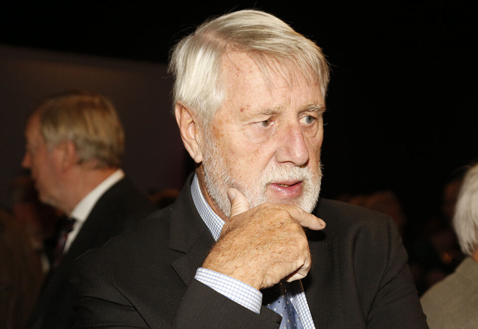 Mastodont: - Marienlyst er en mastodont og kulturpolitisk er det et veldig sentralt sted, sier Finn H. Andrassen. Likevel tror han ikke det betyr noe at NRK flytter herfra. Foto: Eivor Eriksen