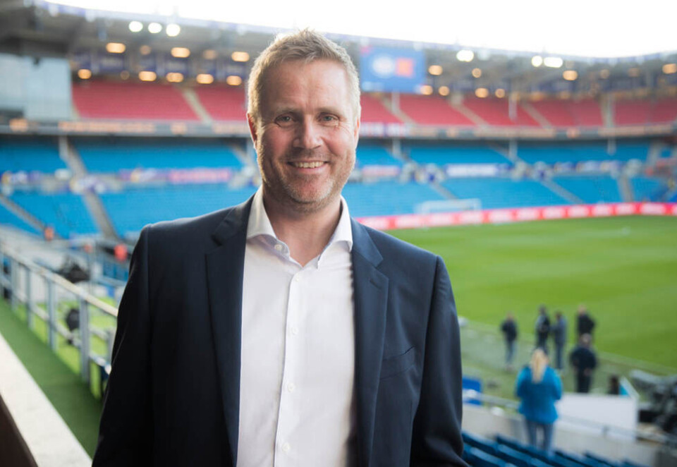 Klar for kamp: Medie- og rettighetssjefen i Fotball Media, Knut Kristvang, har vært med på alle de store salgene av norsk TV-fotball de siste 20 årene. Nå er Kristvang klar for en ny kamp. Foto: Knut Kristian Hauger.