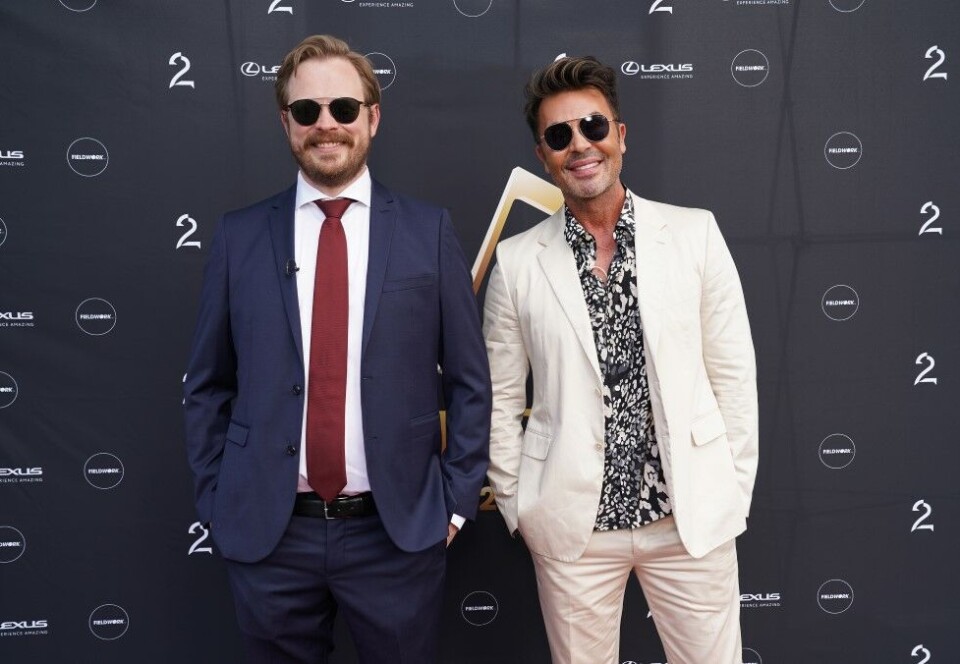 På Pod - og skattelistetoppen: Einar Tørnquist og Jan Thomas står bak den populære podkasten «Jan Thomas og Einar blir venner». Mens førstnevnte håver inn over tre millioner kroner i året, havner Jan Thomas lenger nede på lista. Foto: NTB