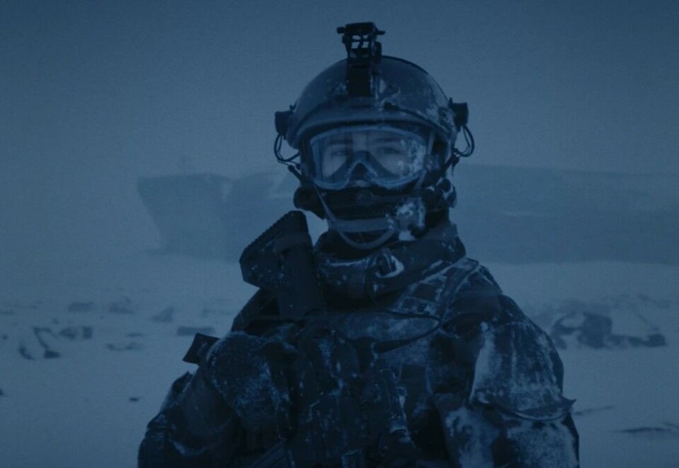 Nytt fokus: Forsvaret flytter fokus fra norske verdier og norsk natur til noe større. Foto: Skjermdump.