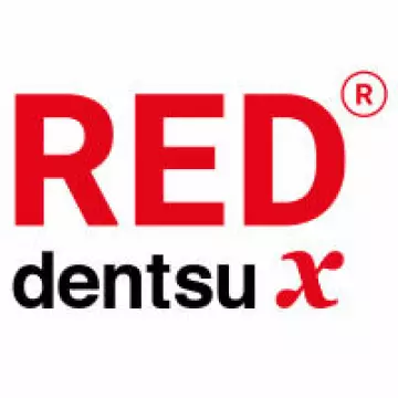 Red dentsu X 