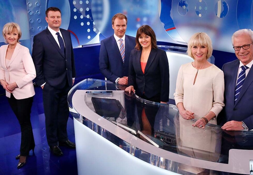 Reagerer på kutt: Politiker og tidligere journalist Roger Ingebrigtsen reagerer på kutt i lokale tv-sendinger i distriktene. Foto: NRK