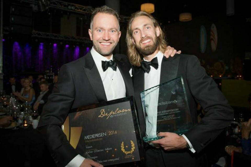 Gull til Vizeum i Mediekreativitet under Mediekonferansen 2014!