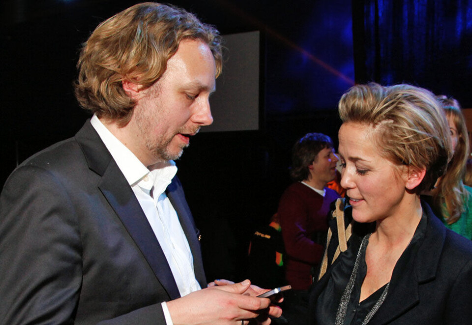 Teamet bak: Tidligere Gullfisken-vinnere Øystein Halvorsen og Karin Lund fra Try Reklamebyrå har enda til gode å gå helt til topps med en Volkswagen-reklame. Foto: Eivor Eriksen.