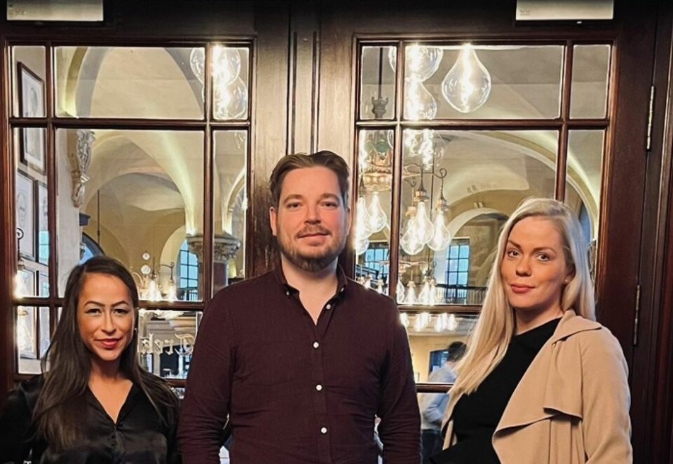 Nye ansikter: Mediebyrået Tre Kronor Media øker sin tilstedeværelse i Norge. Her byråleder Ina Iversen sammen med sine to nyansatte Mai Linn Mortensen Nguyen og Vegard Altenborn.