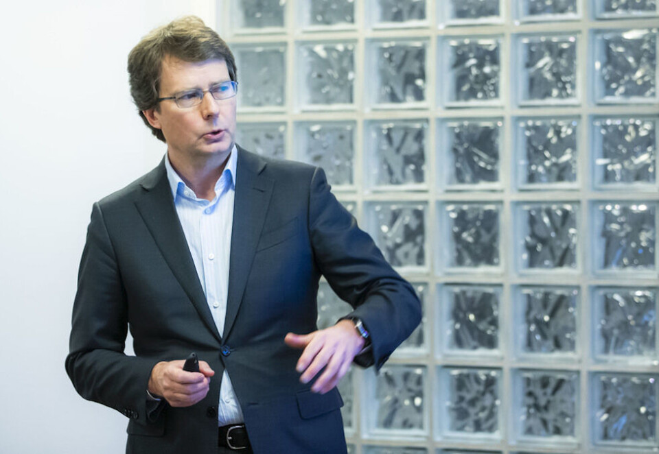 Tar nye grep: Administrerende direktør i Polaris Media Per Axel Koch utfordres av økte kostnader og et svakere annonsemarked. Foto: NTB