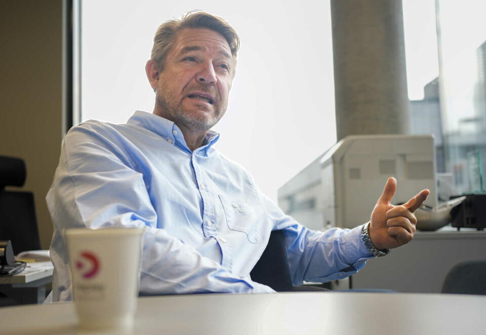 Vil ha tiltak: Administrerende direktør Kenneth Andresen i Viaplay Group Norge snakker om problematikken rundt ulovlig IPTV-strømming. Foto: Terje Pedersen/NTB