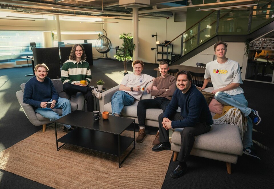 Jobber med reklame og artister: Da Scream Media ble startet opp var planen å satse mot artister og musikkbransjen. Nå har selskapet beveget seg mer mot reklame . Her alle partnerne Sondre Hogsnes, Herman Hjelkrem, Peder Opland, Dag Skorstøl, Kevin Dahlman og Ørjan Aslaksen i Scream Media.