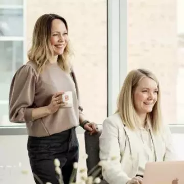 Mette Suhr Berg og Lone Hegg 