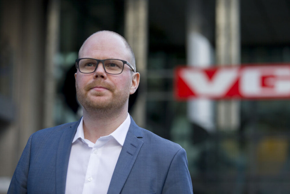 Tar ansvar: - Ansvaret er også vårt eget, sier sjefredaktør Gard Steiro i VG. Foto: SCANPIX