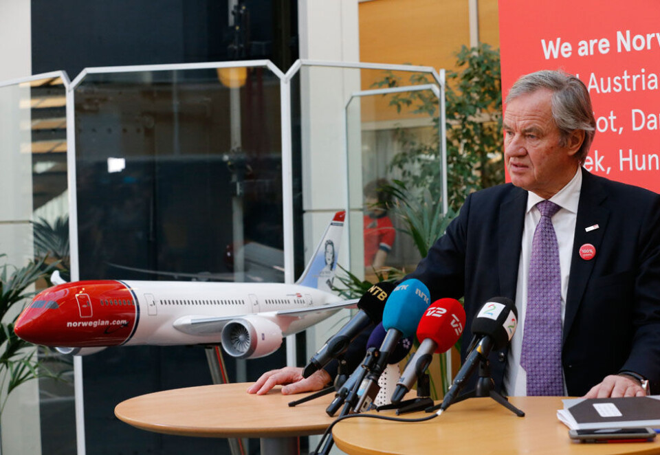Tidenes Norwegian-krise: Bjørn Kjos måtte styre Norwegian gjennom svært turbulent vær da pilotene hans streiket. Nå foreligger resultatene for hvordan merkevaren Norwegian tålte krisen. Foto: NTB Scanpix.