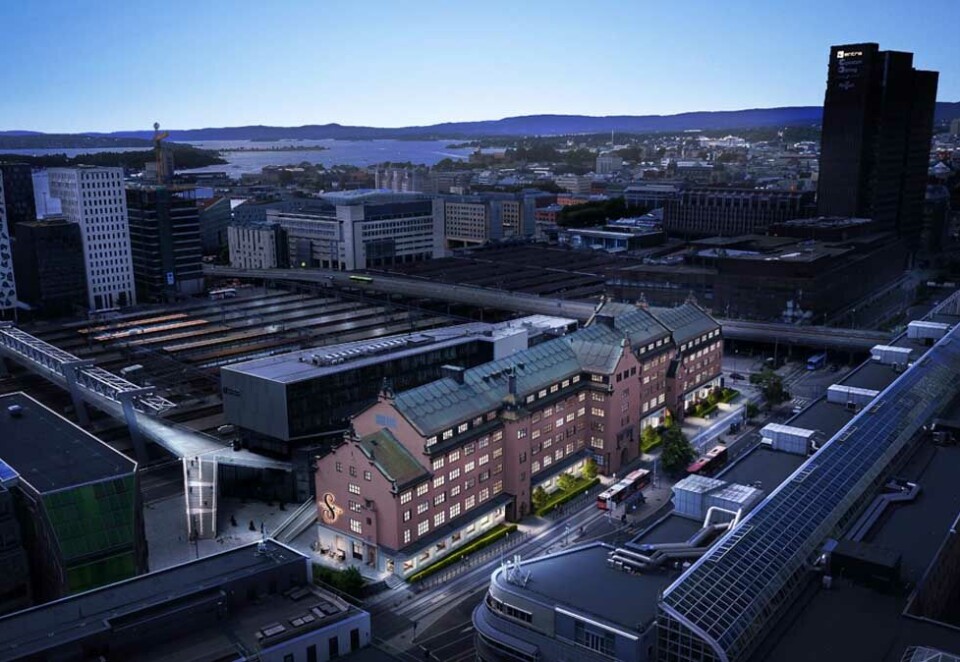 Nytt hovedkontor: Amedia flytter inn i Tollgaarden i Schweigaards gate 15. Foto: Illustrasjon.